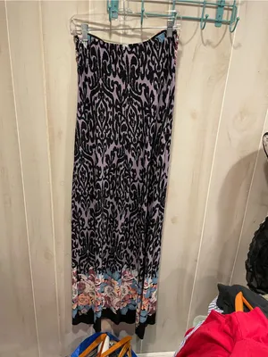 Cute boho beaded tie maxi halter dress Saint Tropez West beach pool festival thumbnail 3
