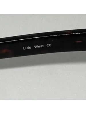 Lido West Babe Tortoise Shell Rectangular Prescription Sunglasses Frames Brown thumbnail 5