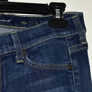 Seven For All Mankind The Skinny Jeans Dark Wash Size 28 Mid Rise Stretch‎ thumbnail 12