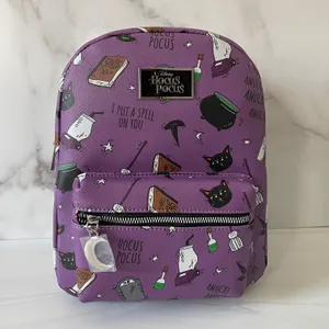 Hot Topic Bioworld x Hocus Pocus Icons Mini Backpack- Purple- NWT thumbnail 4