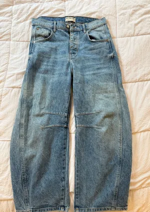 Free People Barrel Jeans We The Free thumbnail 1