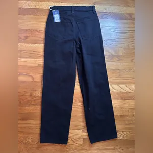Universal Threads Women's Classic high rise Black Straight Leg Pants thumbnail 2