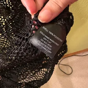 Domitilla I.AM.GIA Black Crochet Top thumbnail 4