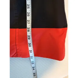 Tommy‎ Hilfiger Red Navy Stripe Double Breasted Trench Coat Jacket Size S P thumbnail 10