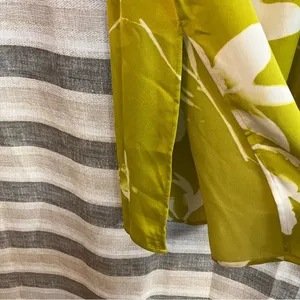 Calvin Klein Green Floral Print Skirt Size Medium‎ thumbnail 3