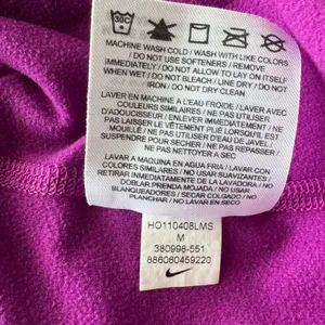 💜Nike Pro Combat Dri-FIT Quarter-Zip Pullover ~M💜 purple magenta workout gym thumbnail 8