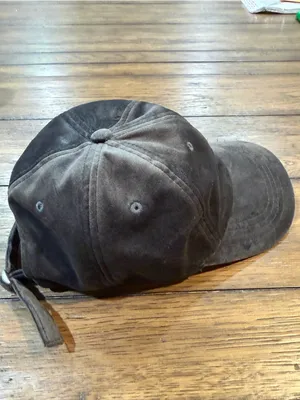 American Eagle Outfitters velvet Black Baseball Cap​ thumbnail 7