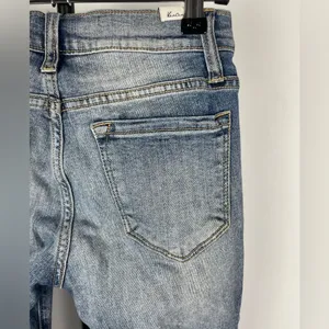 Kancan Light Blue Distressed Destroyed KC11004‎ Skinny Jeans thumbnail 7