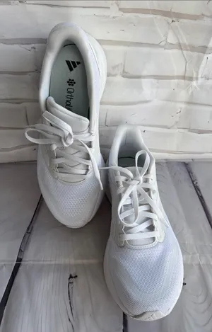 adidas Ortholite White Mesh Lace-Up Sneakers thumbnail 1