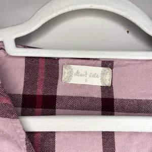 Altar'd State pink plaid blouse thumbnail 2