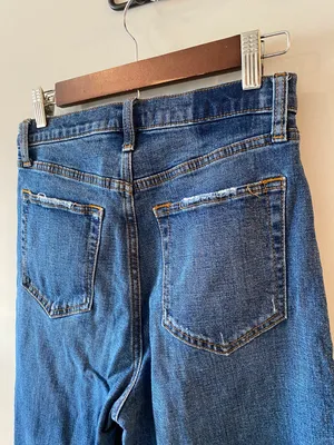 Abercrombie The Ankle Straight Ultra High Rise thumbnail 4