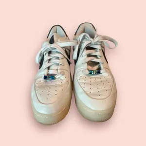 EUC Nike Air Force 1 Sage LX Low Spruce Aura Purple Sz 9 Women thumbnail 6