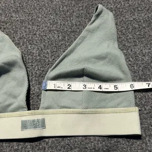 Skims Rib Plunge Bralette Size XL Mineral Green *SEE MEASUREMENTS* thumbnail 8
