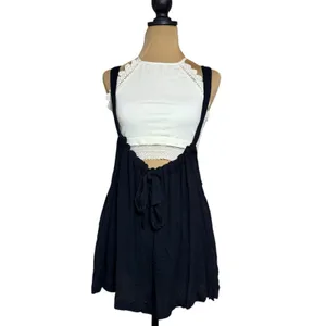 Free People Chase The Sun Shortall‎ Navy Blue Size S NWOT thumbnail 2