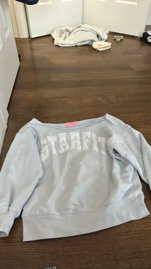 Starfit Sweatshirt Gray Size XS thumbnail 7