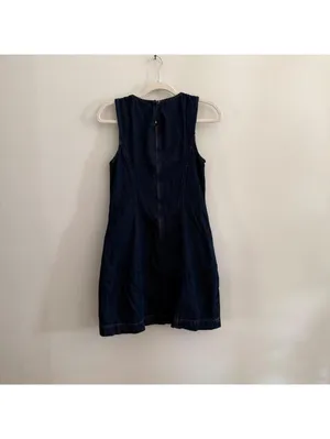 Reformation Citron Denim Mini Dress thumbnail 6