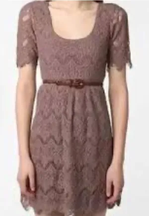 Anthropologie pins and needles crochet‎ style dress. Fully lined thumbnail 1