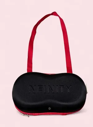 NFINITY Black Mini Crossbody with Red Strap for cheer shoes size 8 and under thumbnail 1
