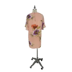 New‎ Three Eighty Two Women's Floral Print Dress XS $48 thumbnail 3