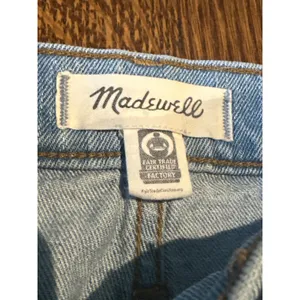 Madewell The Perfect Vintage Jeans 30P Light Wash High Rise Petite Mom Jeans thumbnail 5
