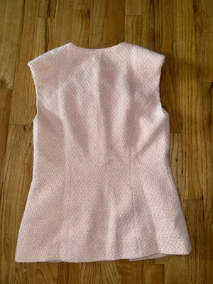 Amanda uprichard tweed vest thumbnail 4
