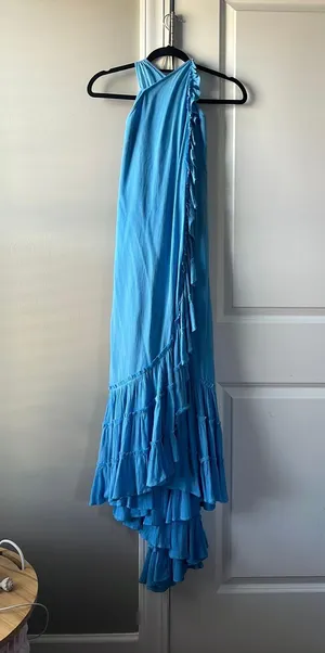 Blue Free People Maxi Dress thumbnail 1
