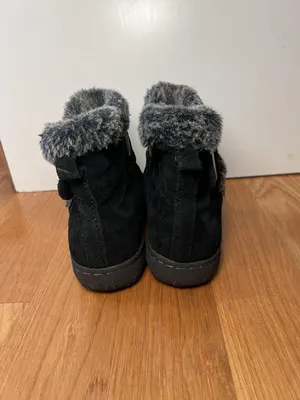 Khombu Boots Womens Size 6 Black Lindsey Faux Fur Ankle Winter Snow Booties thumbnail 6