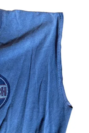 Daytona Beach, Florida blue sleeveless muscle t-shirt tank top 🔥 thumbnail 2
