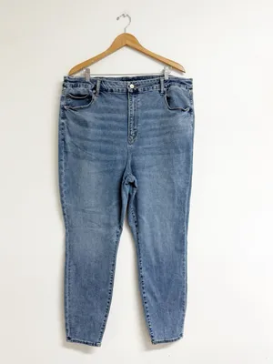 American Eagle AE BFF Jeggings XL High Rise Luxe Stretch Skinny Jeans thumbnail 6