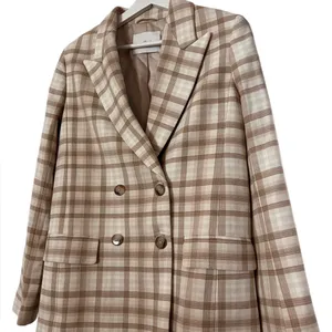 WILFRED Plaid Double Breasted Blazer thumbnail 3