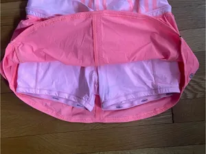 lululemon athletica Coral Athletic Skort with Striped Waistband thumbnail 6