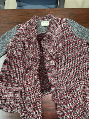 Lucky Brand Open Front Sweater Cardigan Size Large thumbnail 2