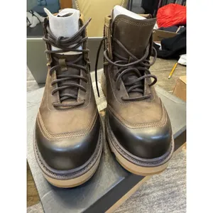 UGG Idyllwild Lace Boots Oak 1171353 Men Size 9 Brown Lace Up Leather thumbnail 5