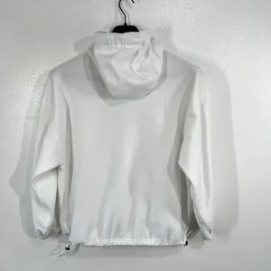 Free People FP Movement Win Me Over Fleece Hoodie‎ White US Small S Oversized thumbnail 3