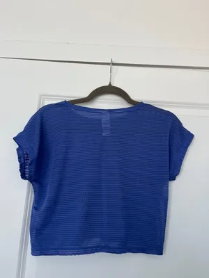 Z by Zella Purple Workout Top thumbnail 4