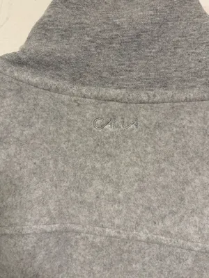 CALIA by Carrie Underwood Light Gray Half-Zip Fleece Pullover thumbnail 9