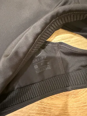 Nike Black Sports Bra Dri-Fit thumbnail 3