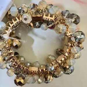 La Cotton beaded stretchy bracelet thumbnail 4