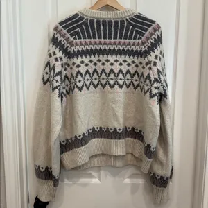 Aerie Fair Isle cardigan NWOT thumbnail 8