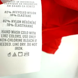 Smoothiez by Aerie Size‎ Large Long Sleeve Top Shirt Blouse Red V Neck Layer thumbnail 4
