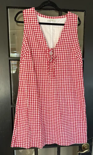 Abercrombie Gingham Mini Dress thumbnail 2