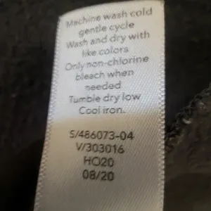Athleta Purist Hoodie Charcoal Gray Crossover Wrap Front Top 486073 Small thumbnail 7