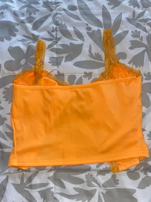 Amazon Orange Crop Top thumbnail 4
