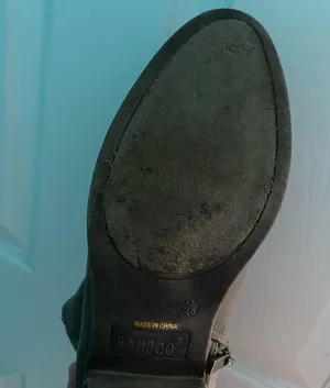 Brown Ankle Booties Size 10 thumbnail 3