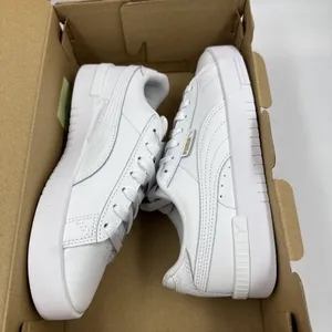 PUMA Court Sneaker, White, Women's Casual Low Top Leather Shoes Size 6.5 New thumbnail 14