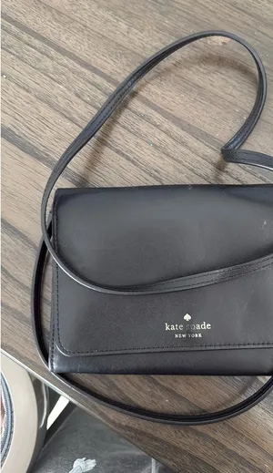 Kate Spade Purse Crossbody Black Leather thumbnail 1