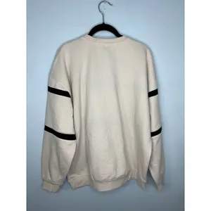Vintage Havana "Go Team" Surf Wash Crewneck Sweatshirt Small Football Black NWT thumbnail 3