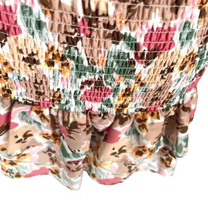 Runaway Acantha Floral Sweetheart Smocked Bodycon Mini Dress Size XL NWT thumbnail 5