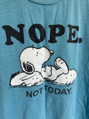 Peanuts Teal Graphic Tee thumbnail 4
