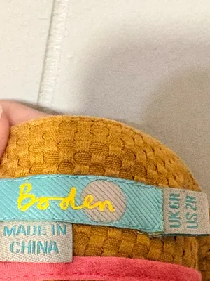 Boden Textured A-Line Skirt Mustard Yellow Size 2R Cotton Blend Pockets thumbnail 4